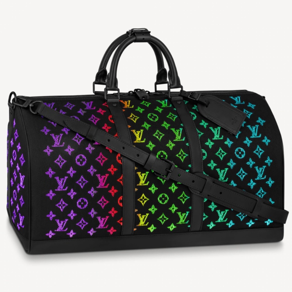 Louis Vuitton LED Light Up Lightning Fiber Optic Monogram Keepall - Virgil Abloh - Picture 2 of 12